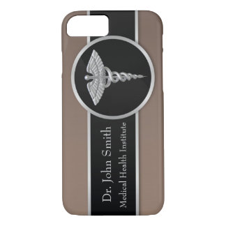 Silver Beruflich Medical Caduceus Case-Mate iPhone Hülle
