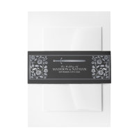 Silver Black Royal Medieval Gold Sword Wedding