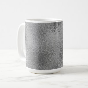 Silver Blank Template Hinzufügen von Text Kaffeetasse