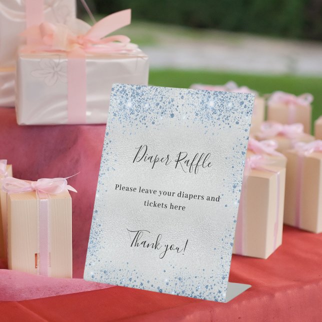 Silver Blue Baby Duschdiaper Gewinnspiel Sockelschild (Von Creator hochgeladen)