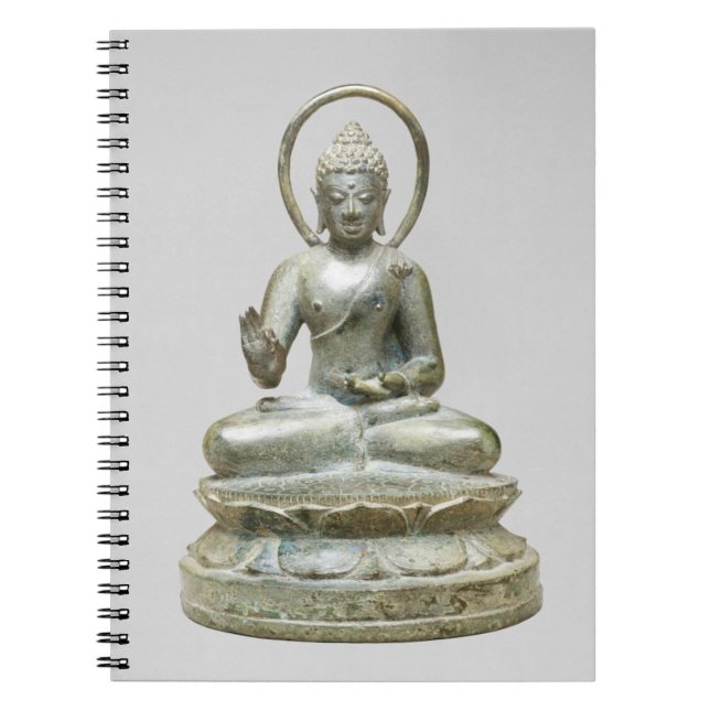 Silver Buddha Fine Art Fotografy Notizblock (Vorderseite)