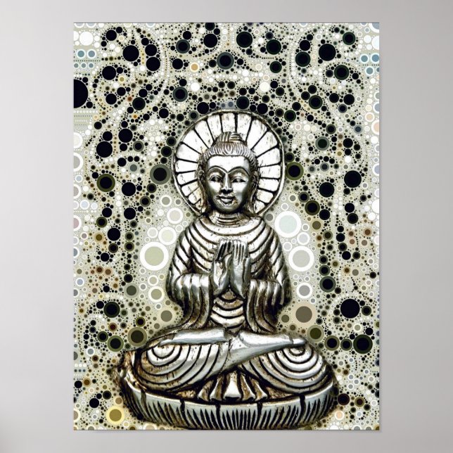 Silver Buddha Poster (Vorne)