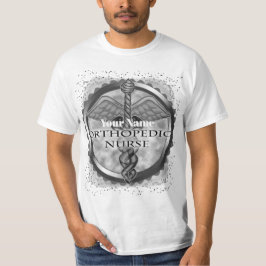 Silver caduceus Orthopädie Nurse T-Shirt