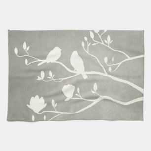 Silver Candelabra - Geschirrtuch