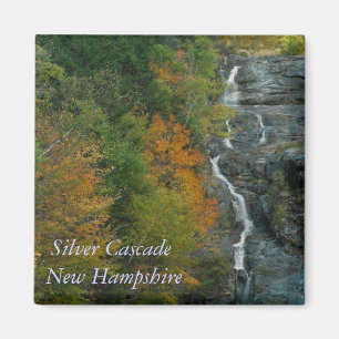 Silver Cascade NH Magnet