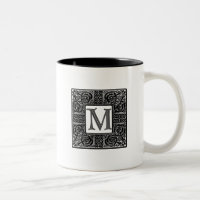 Silver Celtic "M" Monogram