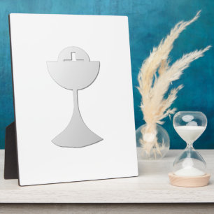 Silver Chalice und Host Fotoplatte