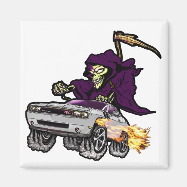 Silver Challenger R/T Magnet (Vorne)