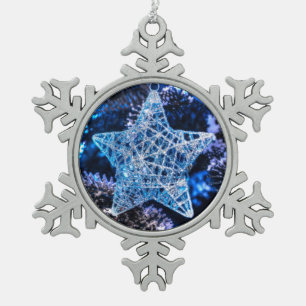Silver Christmas Star von Bethlehem Ornament