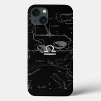 Silver Chrome wie Libra Zodiac Sign auf Hevelius