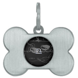 Silver Chrome wie Libra Zodiac Sign auf Hevelius Tiermarke