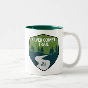 Silver Comet Trail Georgia Zweifarbige Tasse