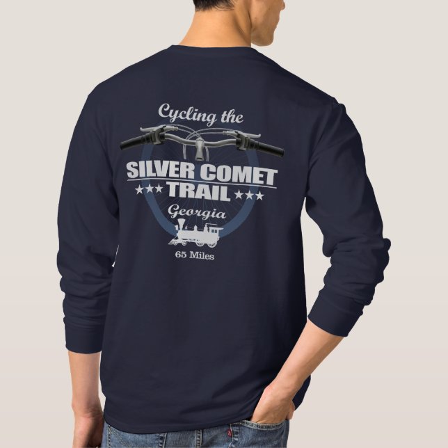 Silver Comet Trail (H2) T-Shirt (Rückseite)