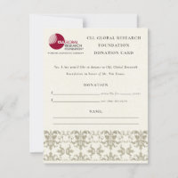 Silver Damask Seminar Event, QR Code Spende