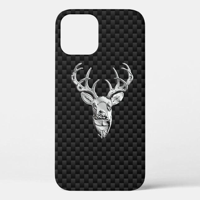 Silver Dee Abbildung auf Carbon Fibre Style Print Case-Mate iPhone Hülle (Rückseite)