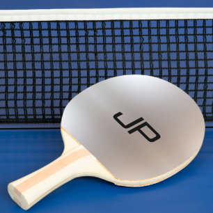 Silver des benutzerdefinierten Glamours für Monogr Tischtennis Schläger