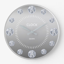 Silver Diamond Dial Individuelle Name