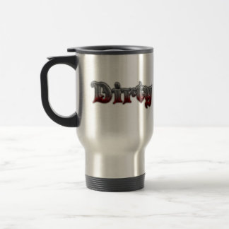 Silver Dirty Habits Travel Mug Reisebecher