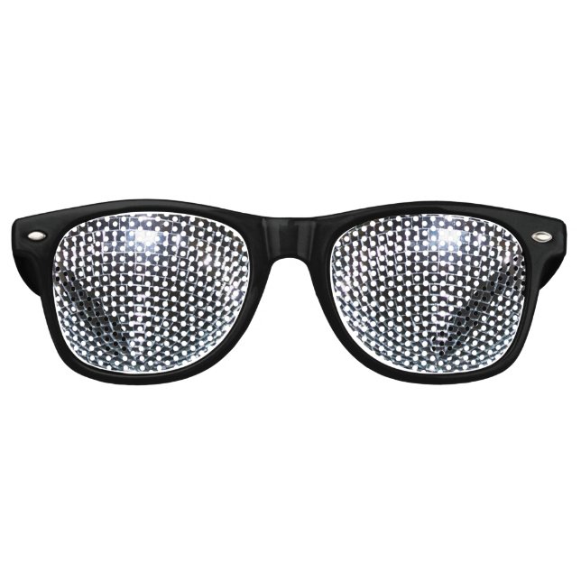 Silver Disco Ball Dance Gastgeschenke Retro 70er Partybrille (Vorderseite)