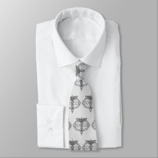 Silver Doctor Caduceus individuelle Name Krawatte