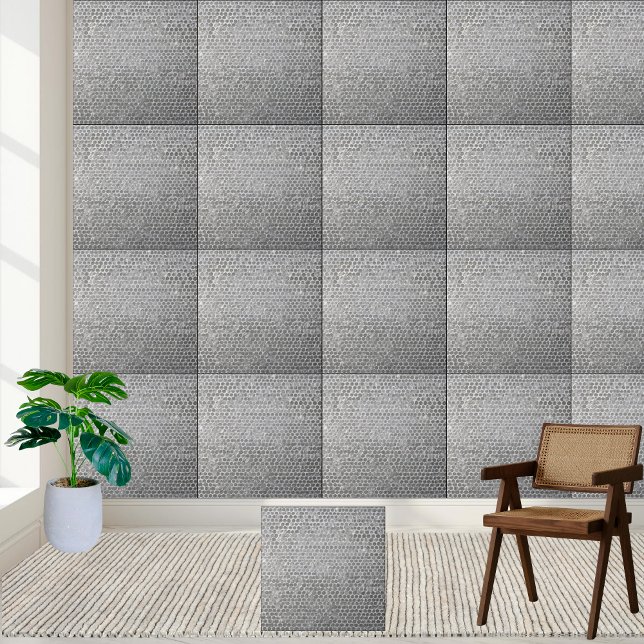 Silver Dotted Stone-like Stylish Floor Texturiert Fliese (Silver Dotted Stone-like Stylish Floor Textured Ceramic Tile)