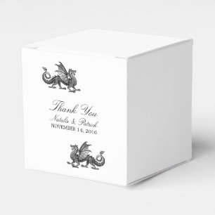 Silver Dragon Gastgeschenk Hochzeit Boxes Geschenkschachtel