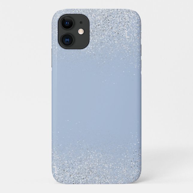 Silver Dust und Silver Blue Phone Case (Rückseite)