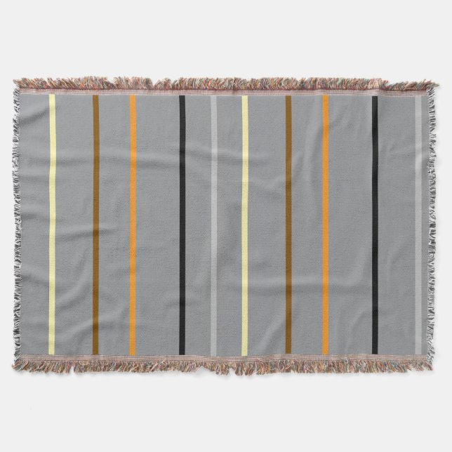 Silver Earl Colors Throw Blanket Decke (Vorderseite)