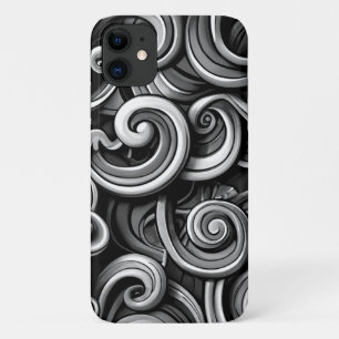Silver Energy Wirbel Case-Mate iPhone Hülle