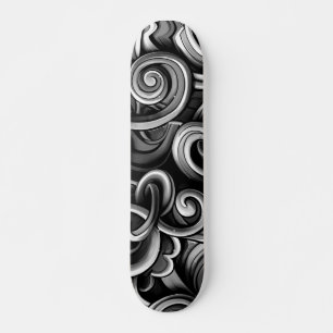 Silver Energy Wirbel Skateboard
