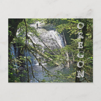 Silver Falls 4 Postkarte