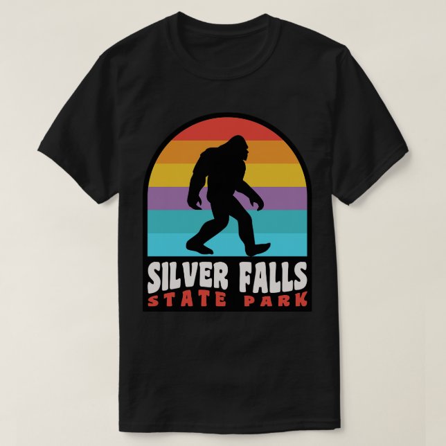 Silver Falls Staat Park Oregon T-Shirt (Design vorne)