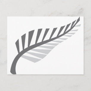 Silver Fern Awesome New Zealand image Postkarte