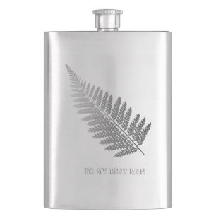 SIlver Fern Classic Flask Flachmann