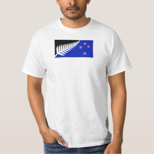 Silver Fern Flag Tee Shirt von Kyle Lockwood