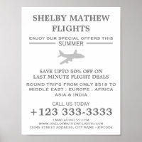 Silver Flugzeug Icon, Airline Advertising