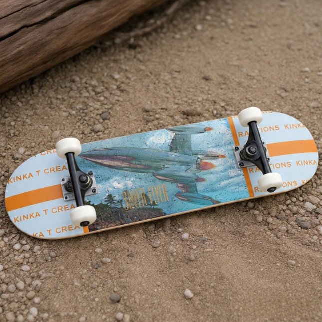 Silver Flyer Skateboard Deck 7/8" (Von Creator hochgeladen)