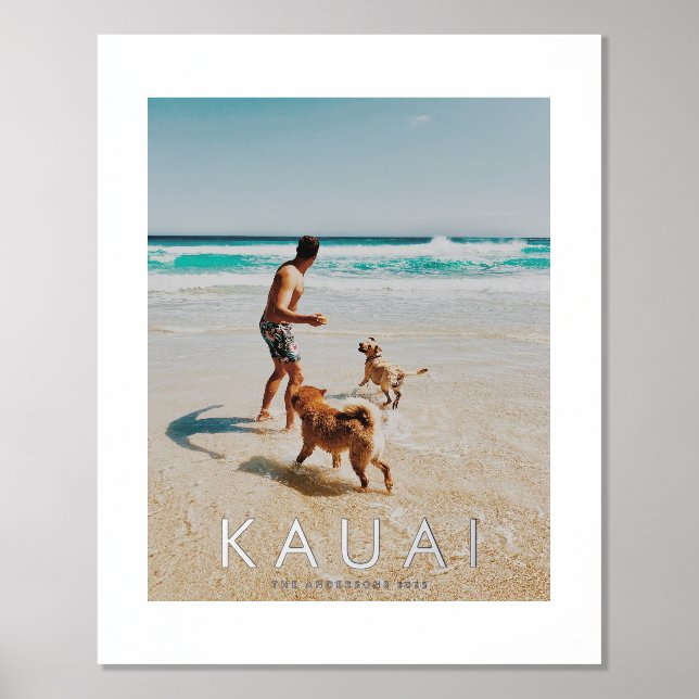 Silver Foil Destination Foto Print Foliendrucke (Vorderseite)