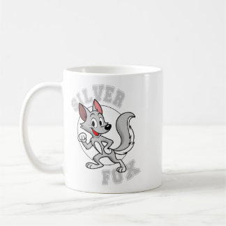 Silver Fox Coffee Mug Kaffeetasse