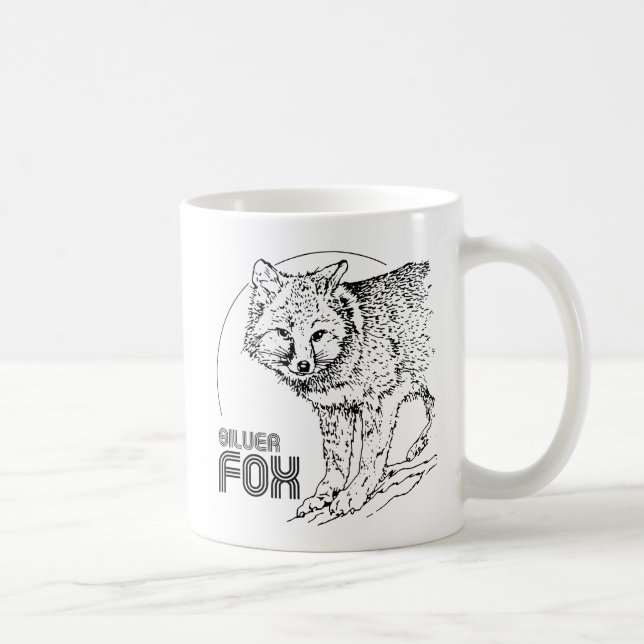 SILVER FOX VINTAG KAFFEETASSE (Rechts)
