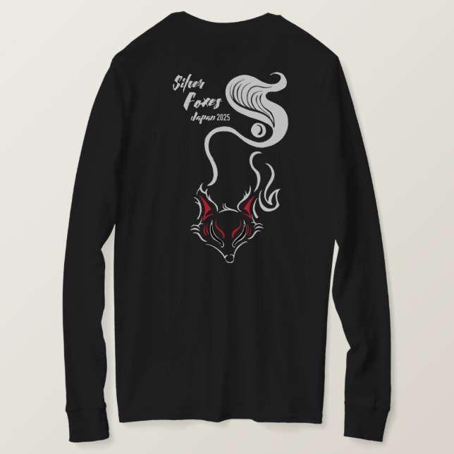 Silver Foxes Women's LS T-Shirt (Design Rückseite)