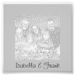 Silver-Frame-Foto Fotodruck