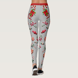Silver Fun "Candy Holiday Season" Leggings