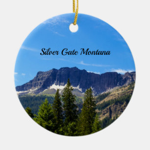 Silver Gate Montana Keramik Ornament