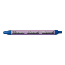 Silver gesegnet Lila Tinte Pen