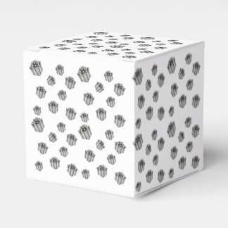 Silver Gift Boxes Elegant Holiday Premium Party Geschenkschachtel