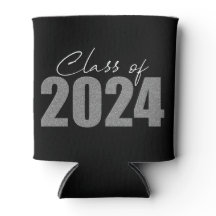 Silver Glitzer Class of 2024