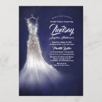Silver Glitzer Elegantes Kleid Blaues Brautparty