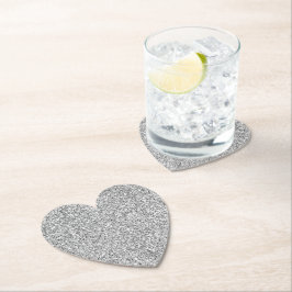 Silver Glitzer Glitz         Untersetzer