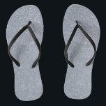 Silver Glitzer Print Metallic Wedding Bräutigam Flip Flops<br><div class="desc">Dieses schöne silberne Metallprint ist ein wunderschönes Dekorationsaccessoire in einer sehr aktuellen, trendigen Farbe, es bringt Ihnen einen wunderschönen Stil. Sie können es auch personalisieren, indem Sie eine eigene Monografie oder ein Foto für alle besondere Anlässe in Ihrem Leben für Sie und Ihre Lieben hinzufügen (Geburtstag, Party, Valentinstag, Weihnachten... )...</div>